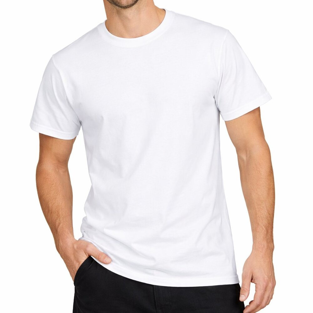 George Men's Crew T-Shirts, 6-Pack